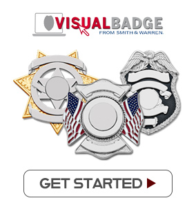 Design your custom badge with VisualBadge. Click to get started. Hundreds of designs available. Preview your badge as you customize it. Electroplate finish of your choice. Choose your preferred center seal and enamel color. Lettering fonts and styles of your choice. Design your own customer seals. Quickest production in the industry. Fine craftmanship. Rest assured you can wear it with pride. Made in the USA. Guaranteed for life with your lifetime warranty.